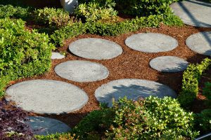 circular patio stones
