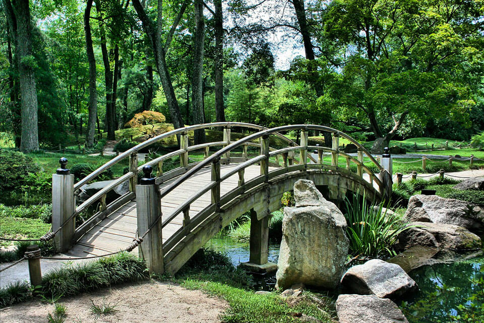 bridge over stream