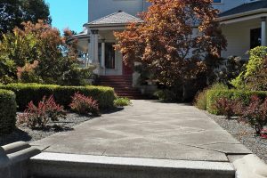 stone walkway