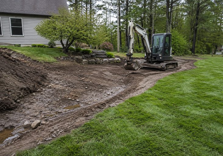 Correct low areas, improve drainage